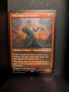 Wyll, Blade Of Frontiers Foil Etched MTG Commander Legends: BFBG MTG - Picture 1 of 2
