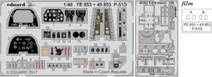 1/48 Aircraft- P51D Interior for ARX (Painted) - Picture 1 of 1