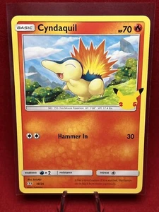 2021 Pokemon Card **Cyndaquil** McDonald's Promos 25th Anniversary Set No. 10/25 - Picture 1 of 9