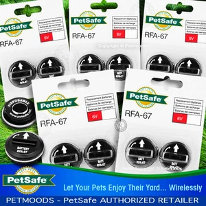 PetSafe RFA-67D-11 Batteries Wireless Fence Dog Collar PIF-275-19 NEW Qty 10 - Picture 1 of 15
