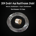 304 Edelstahl Draht Flexibel/Harter Drahtdurchmesser 0.1mm Bis 3mm Traubenstand