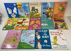 14 CHILDREN'S I CAN READ IT ALL BY MYSELF BEGINNER BOOKS - LOT - DR. SEUSS - Picture 1 of 6