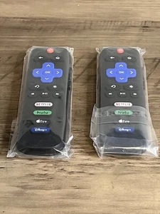 Pack of 2 Replaced Remote Control Compatible with Roku TV Universal Replacement - Picture 1 of 15