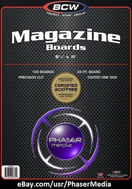 BCW Magazine Backing Board