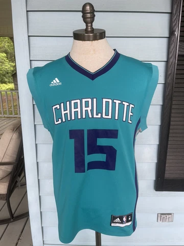 Adidas Charlotte Hornets Kemba Walker #15 NBA Jersey Men’s Size Medium Teal Cover