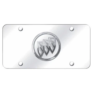 Buick Logo License Plate (Chrome) - Picture 1 of 2