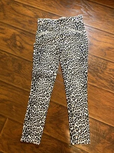 Girl’s Size 8 Tiger Print Leggings - Picture 1 of 5