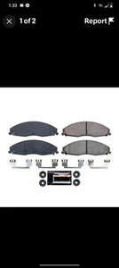 Z23-921 Powerstop 2-Wheel Set Brake Pad Sets Front New for Cadillac CTS STS - Picture 1 of 1