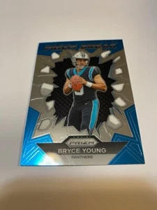 2023 Panini Prizm Bryce Young Prizm Break Silver Rookie RC Carolina Panthers - Picture 1 of 1