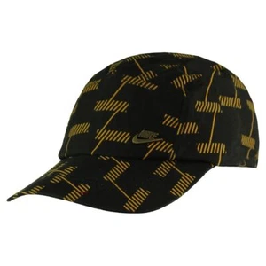 Nike Fusion Mens Black Yellow Cap - Picture 1 of 4