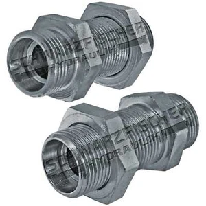 Gerade Schottverschraubung SV Hydraulik Baureihe L Größe wählbar - Bild 1 von 6