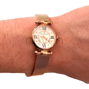 CLAUDE BERNARD - SWISS MADE - ROSE GOLD - DIAMONDS- 5 ATM - SWISS MADE - Ø28MM - Picture 1 of 7