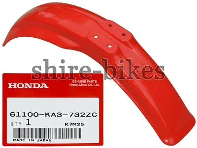 NUEVO guardabarros delantero genuino Honda para CR500R 1983-1991, CR480R 1983 Foto 1 de 4