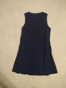 The Children's Place girls Jumper School Uniform Dress Tidal Blue 6X/7 - Picture 1 of 2