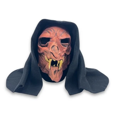 VTG RARE Be Something Studios Red Demon Warlock Hooded Adult Mask USA OG 1996 - Image 1 of 4