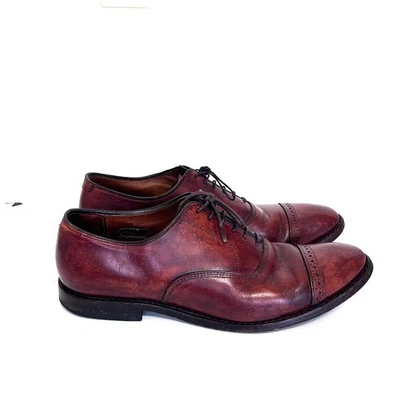 Allen Edmonds Fifth Avenue Mens Dress Shoes Size 10.5D Brown Cap Toe Oxford 5735 - Image 1 of 4
