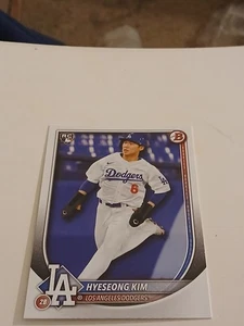 2025 BOWMAN HYESONG KIM ROOKIE CARD - Picture 1 of 1
