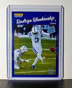 Rodrigo Blankenship Rookie 2020 Panini NFL #45 Rated Rookie Indianapolis Colts - Picture 1 of 6