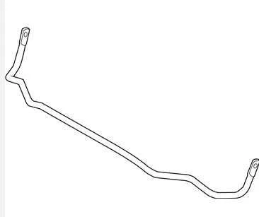 Rear STABILIZER BAR 33556853473 2012-2018 BMW 328I Foto 1 de 4
