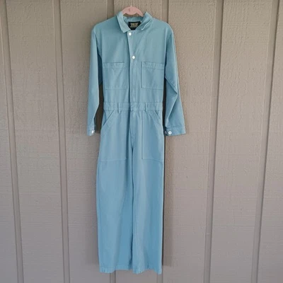 Mono Big Bud Press Everyday Talla M Mujer Preppy Manga Larga Bolsillos en Azul Foto 1 de 4