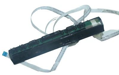 SCHEDA TASTO PULSANTE MONITOR PHILIPS BRILLIANCE 190C MWC11901 TASTI CAVO FLAT - Immagine 1 di 2