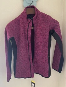 NWT Mark New York Andrew Marc Womens Fleece Jacket  Small Pink - Picture 1 of 3