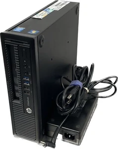 HP EliteDesk 800 G1 USDT i7 16GB RAM 750GB HDD DVD-RW NO OS W/ 135W ADAPTER - Afbeelding 1 van 5