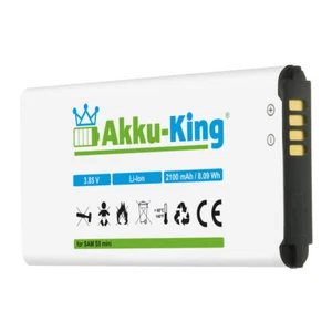 Premium Akku für Samsung Galaxy S5 Mini - Li-Ion 2100mAh Kapazität - Bild 1 von 3