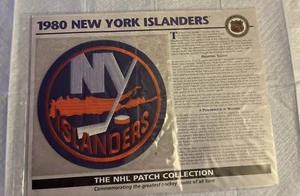 1980 NEW YORK ISLANDERS OFFICIAL NHL HOCKEY THROWBACK TEAM PATCH WILLABEE WARD - Picture 1 of 7