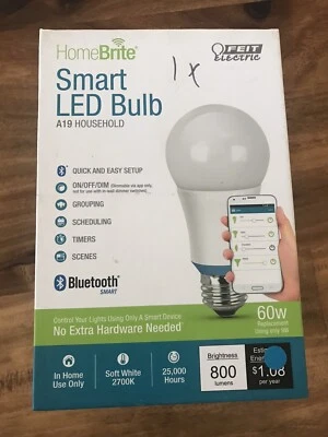 Feit Electric  HomeBrite 60W A19 Household Smart LED Bulb - Image 1 of 3