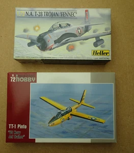 2 1/72 US trainers: Heller T-28, Special Hobby TT1-Pinto - Photo 1/1