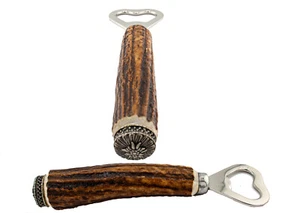 Capsule lift with deer horn handle polished capsule lift MADE IN GERMANY Edelweiß - Picture 1 of 4