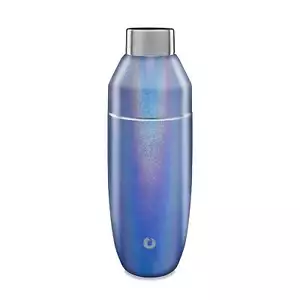 SNOWFOX Stainless Steel Cocktail Shaker, Shimmer Blue - Picture 1 of 6