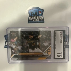2024 Topps Now - #645 Paul Skenes (RC) CGC 10 Rookie Of The Year - Picture 1 of 5