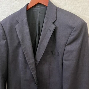 Hugo Boss Mens Sport Coat 40R Blue Jackson/Lenon2 Regular Fit 100% Wool - Picture 1 of 10