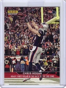 2016 Panini Instant NFL Football #824 Chris Hogan Patriots Card - Only 84 made! - Picture 1 of 2