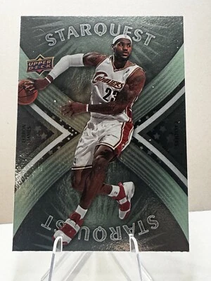 Lebron James 2008-09 Upper Deck Starquest Green Cleveland Cavaliers #17 - Image 1 of 4