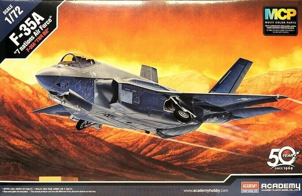 Academy Hobby 12561 F-35A "Seven Nation Air Force" 1/72 - Image 1 of 1