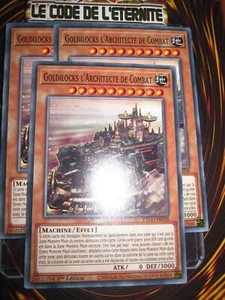 YU-GI-OH! PLAYSET (LOT DE 3) GOLDILOCKS L'ARCHITECTE DU COMBAT ETCO-FR038 NEUF - Bild 1 von 1