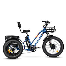 Addmotor Electric Tricycle Adult 750W 85Mile 48V 20Ah E-Trike 3 Wheel M-350 Bike