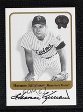 2001 Fleer Greats of the Game Auto Harmon Killebrew HOF