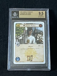 GAME OF THRONES Maester Kedry #33 RARE BGS 9.5 GEM MINT 2011 Season 1 - Picture 1 of 2