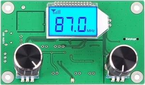 76-108MHZ Cyfrowy odbiornik bezprzewodowy FM Moduł radiowy Stereofoniczny wyświetlacz LCD DSP PLL - Zdjęcie 1 z 7