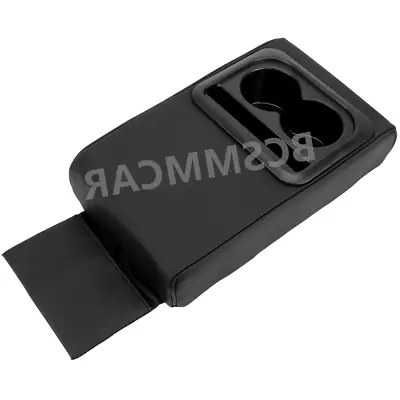 Car Armrest Box Cushion Cover Protector Pad Comfortable Mat Cup Phone Holder - Image 1 of 4