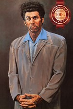 THE KRAMER PAINTING COSMO SEINFELD TV SHOW WALL ART ARTWORK PRINT PREMIUM POSTER