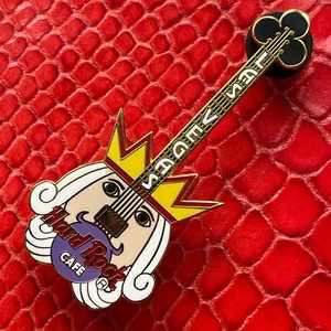 LAS VEGAS USA🎸Hard Rock CAFE®HRC PIN✅King OF Clubs Card Game GUITAR BLUE LOGO🎗 - Picture 1 of 3