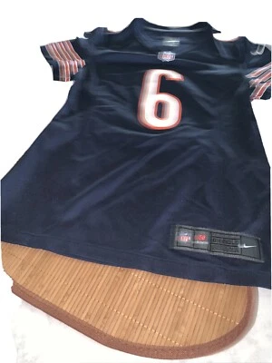Nike On Field NFL Chicago Bears Mujer’s Jersey Cutler # 6 Azul Talla Pequeña Foto 1 de 4