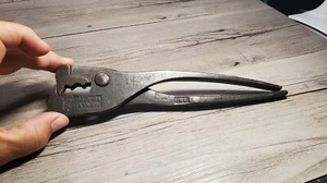 ANTIQUE J. N. MACDONALD CO. Chain PLIERS PAT'D JULY 26, 1910 - HARTFORD, CONN - Picture 1 of 4