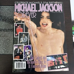 Michael Jackson Forever Word Up Magazine With Posters In Very Nice Shape! - Picture 1 of 5