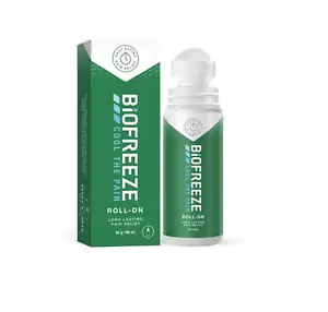 1 x Biofreeze Pain Relieving Roll-On 89ml Targeted Relief for Aches - Picture 1 of 1